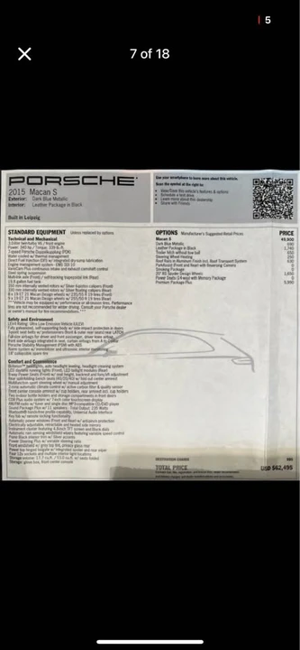 2015 Porsche Macan S - Image 13 of 13