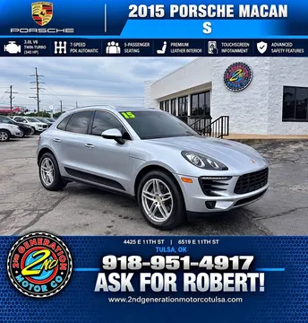 2015 Porsche Macan S Sport Utility 4D