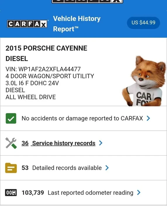 2015 Porsche 958 Cayenne Diesel - Image 14 of 14