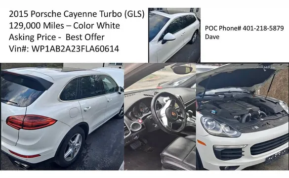 2015 Porsche Cayenne Turbo S