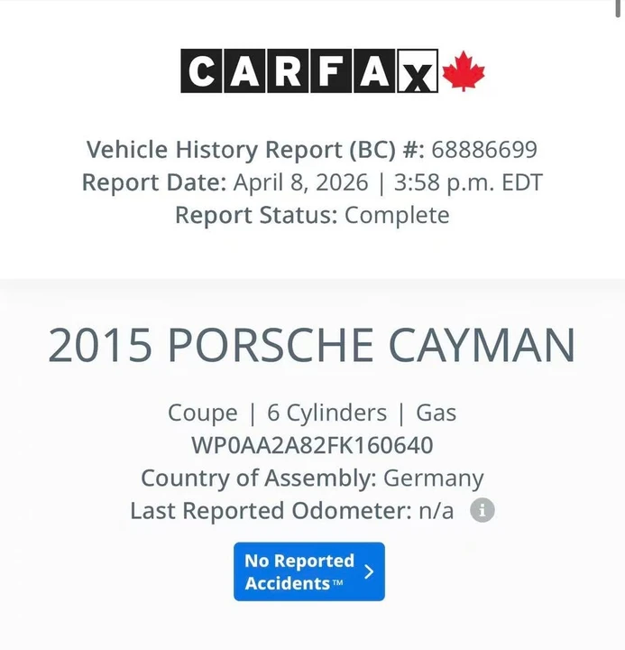 2015 Porsche 981 Cayman - Image 2 of 10