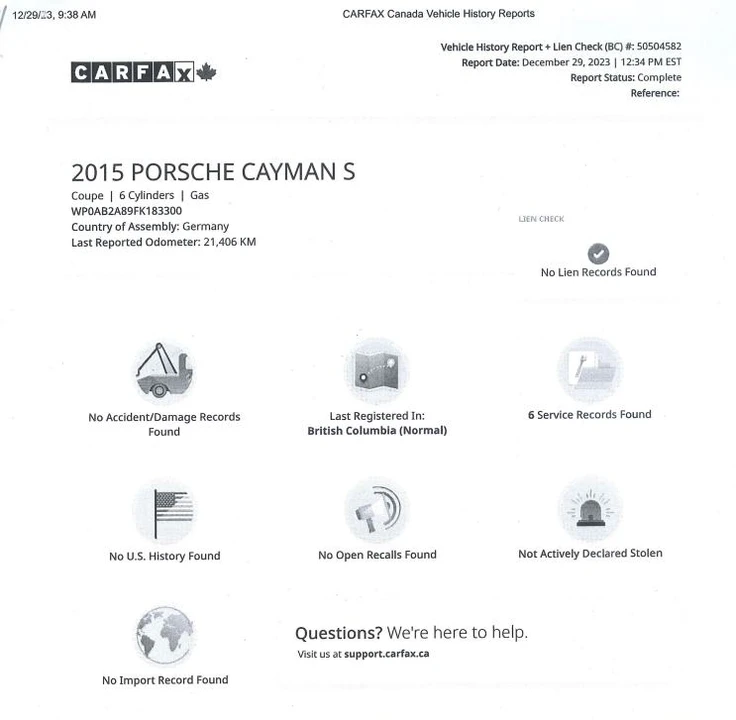 2015 Porsche 981 Cayman GTS - Image 12 of 15