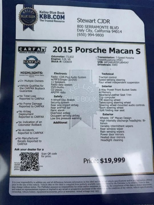 2015 Porsche Macan - Image 10 of 10