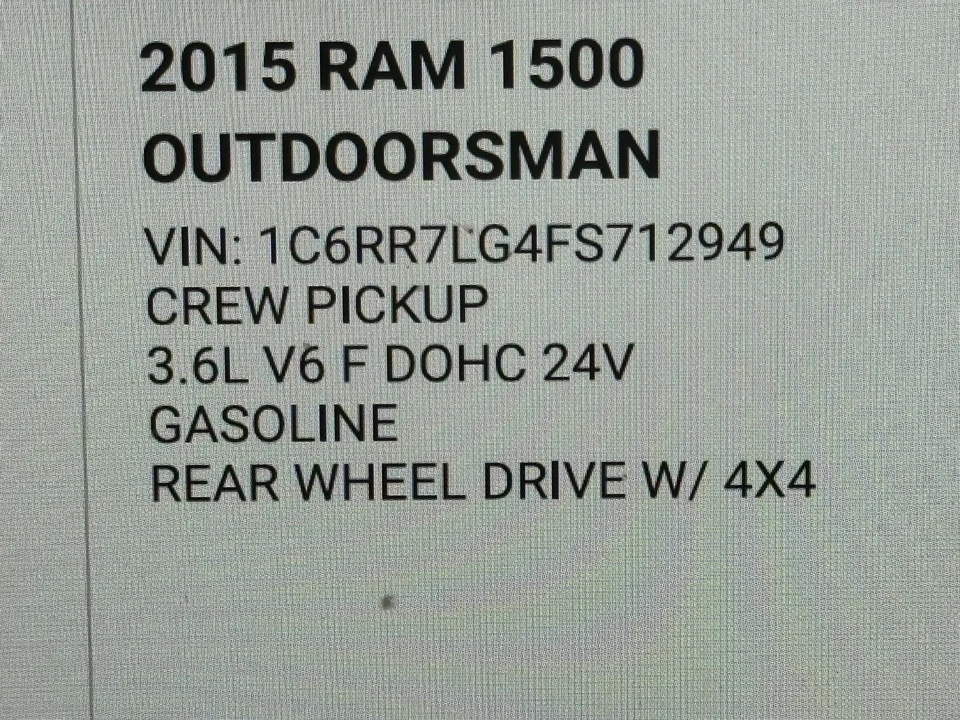 2015 Dodge Ram 4th Gen - Image 20 of 20