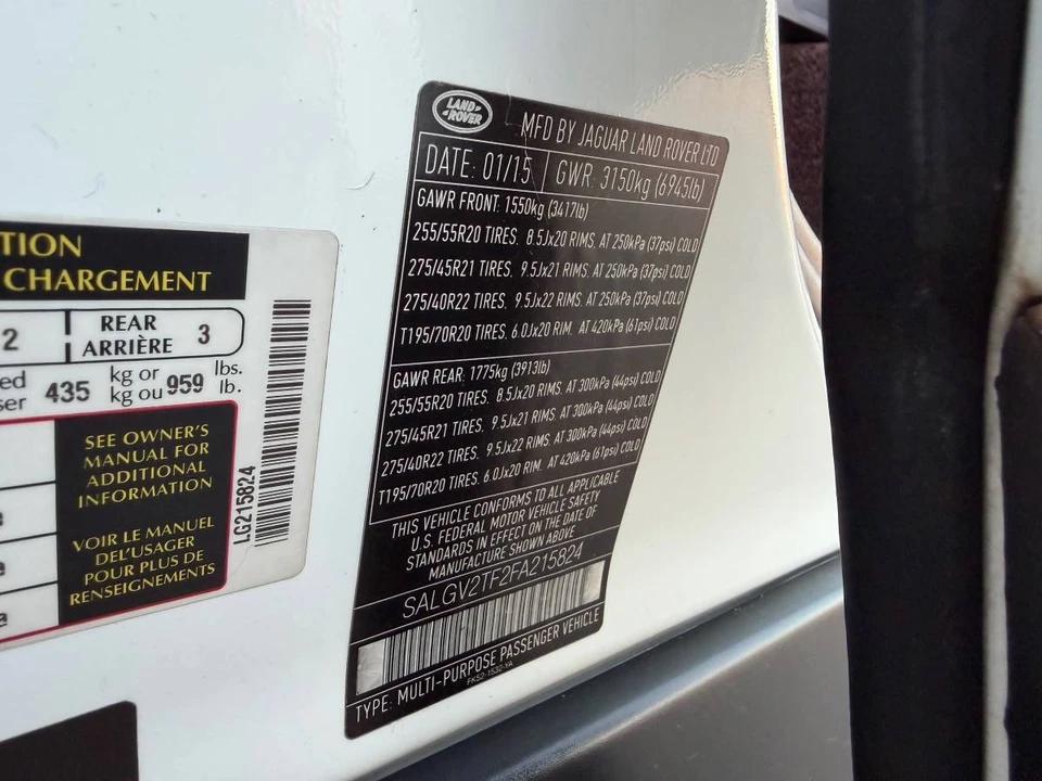 2015 Land Rover Range Rover L405 - Image 23 of 24