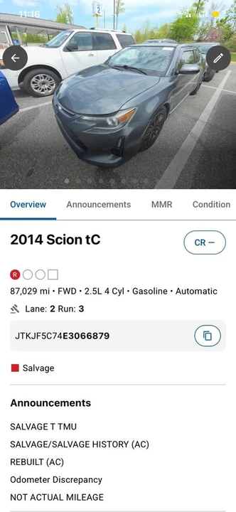 2015 Scion tC - Image 12 of 12
