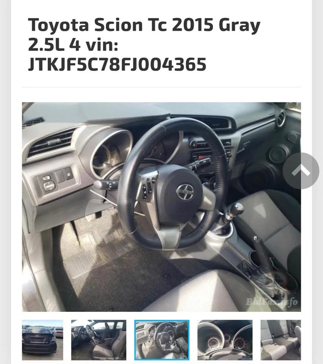 2015 Scion tC - Image 7 of 11