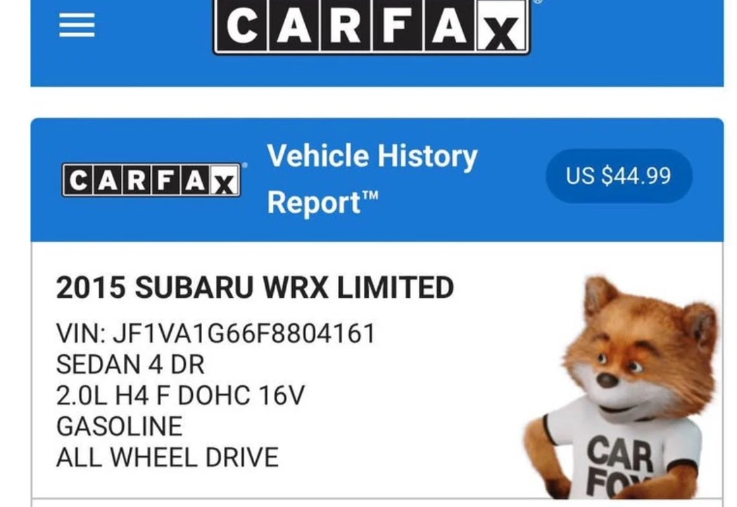 2015 Subaru Impreza WRX 4th Gen - Image 9 of 9