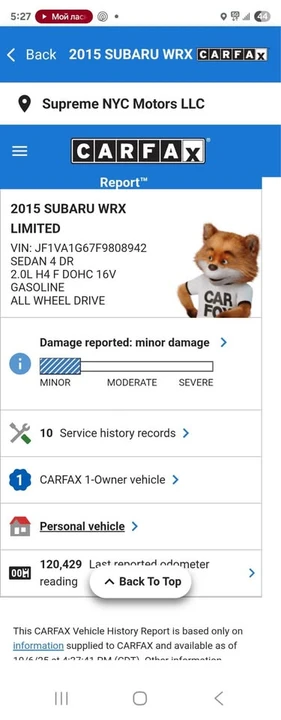 2015 Subaru Impreza WRX 3rd Gen - Image 16 of 17