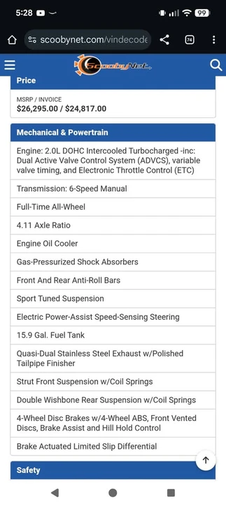 2015 Subaru Impreza WRX 3rd Gen - Image 13 of 13