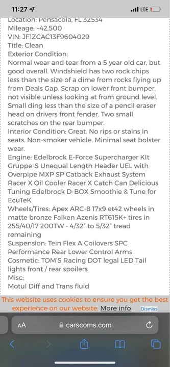 2015 Subaru BRZ 1st Gen - Image 16 of 16