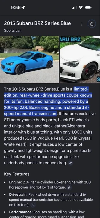2015 Subaru BRZ 1st Gen - Image 6 of 7