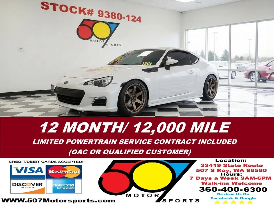 2015 Subaru BRZ 1st Gen - Image 2 of 2