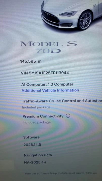 2015 Tesla Model S - Image 5 of 9