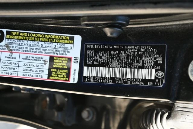 2015 Toyota Corolla 11th Gen - Image 21 of 21