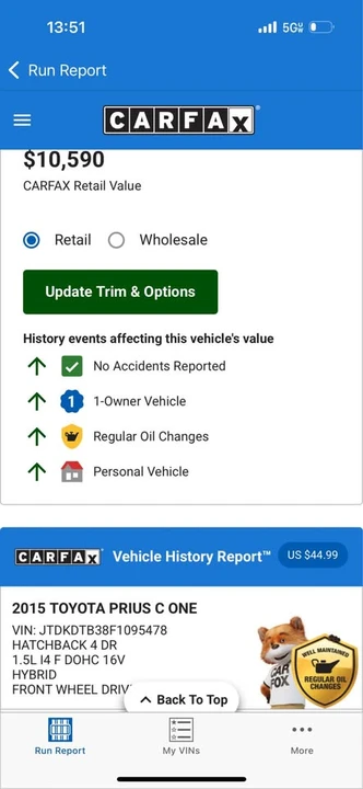 2015 Toyota Prius - Image 2 of 14