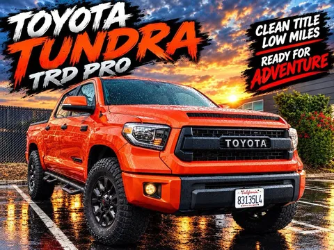 2015 Toyota Tundra CrewMax TRD Pro Pickup 4D 5 1/2 ft