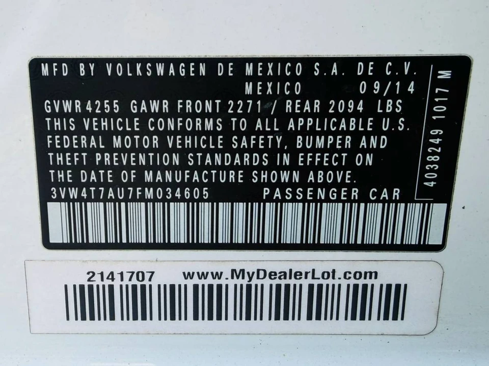 2015 Volkswagen GTI Mk7 - Image 20 of 20