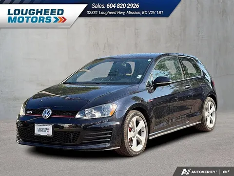 2015 Volkswagen Golf GTI Wagon Manual Transmission