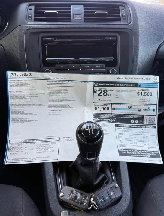 2015 Volkswagen A4 Jetta - Image 6 of 16