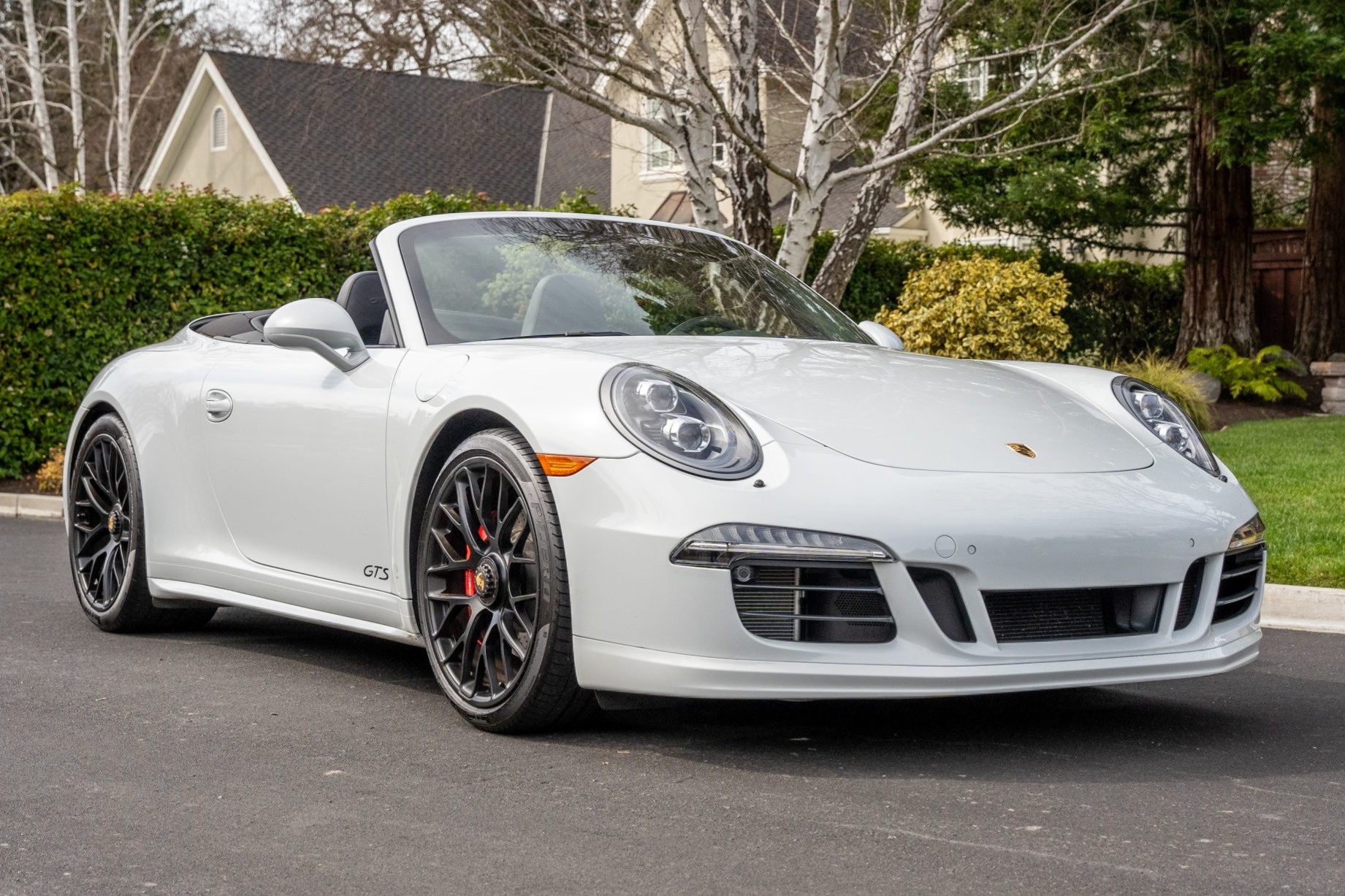 28k-Mile 2015 Porsche 911 Carrera 4 GTS Cabriolet