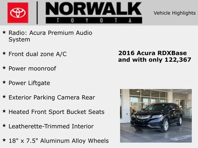 2016 Acura RDX 2nd Gen - Image 10 of 21