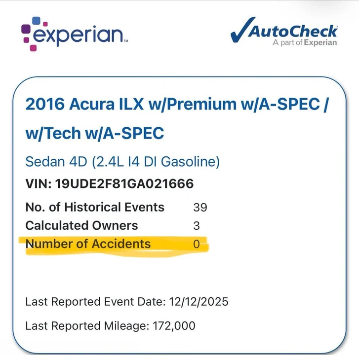 2016 Acura ILX - Image 2 of 17