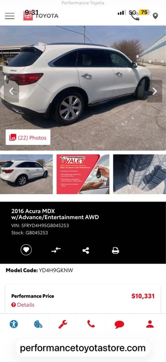 2016 Acura MDX 3rd Gen - Image 2 of 7