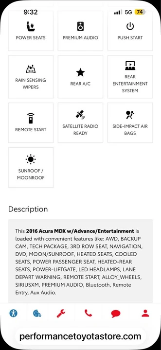 2016 Acura MDX 3rd Gen - Image 7 of 7