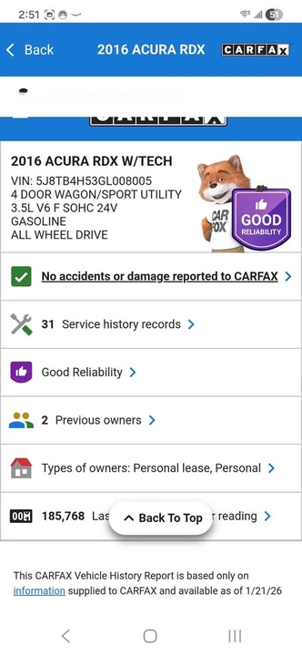 2016 Acura RDX 2nd Gen - Image 19 of 20