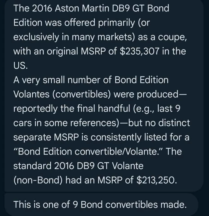 2016 Aston Martin DB9 - Image 18 of 20