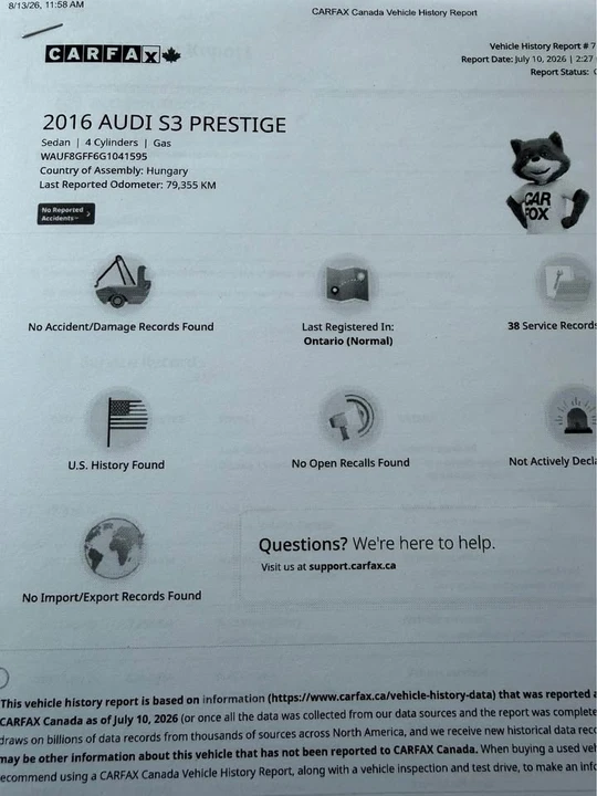 2016 Audi 8V A3 - Image 17 of 17