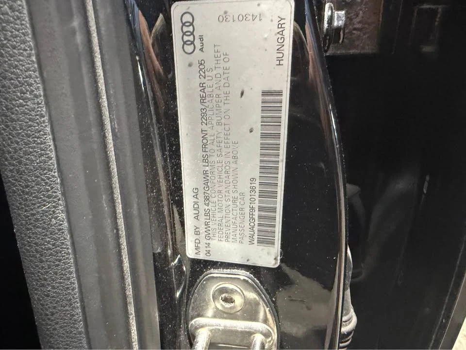 2016 Audi 8V A3 - Image 9 of 9