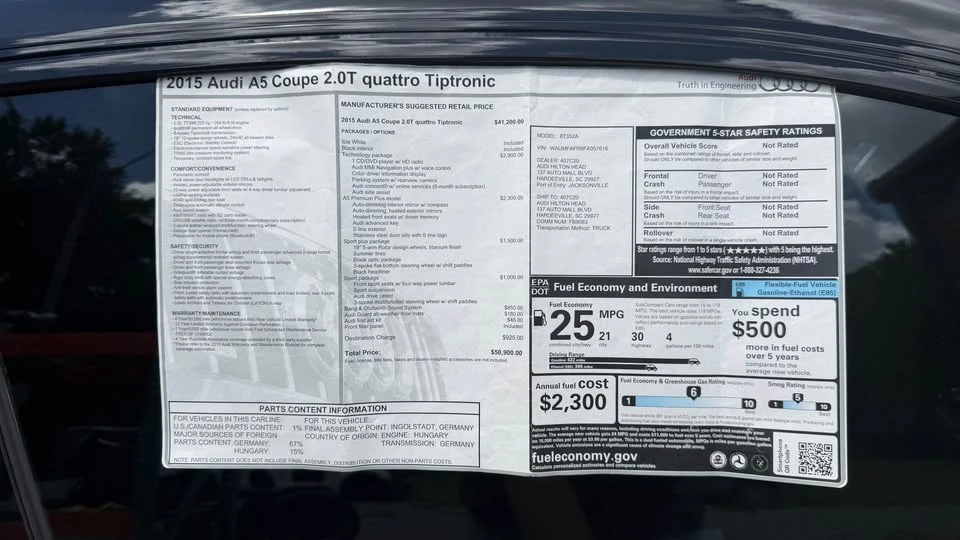 2016 Audi B8 A5 - Image 2 of 20