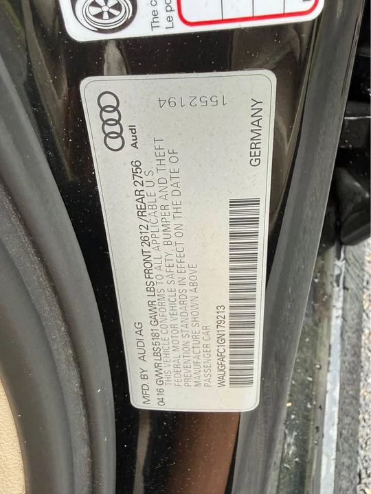 2016 Audi C7 A6 - Image 15 of 15