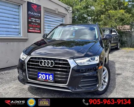2016 Audi Q3 Technik FrontTrak