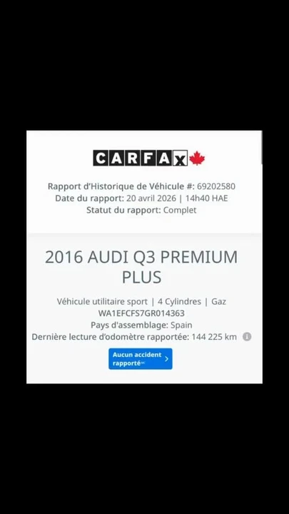 2016 Audi 8U Q3 - Image 21 of 21