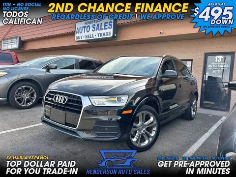 2016 Audi Q3 EASY APPROVALS