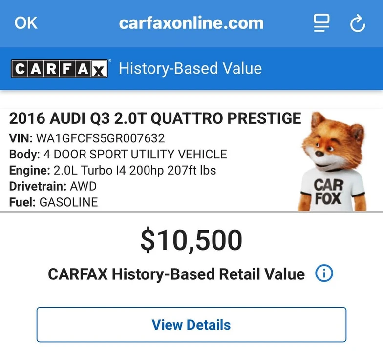 2016 Audi 8U Q3 - Image 2 of 10