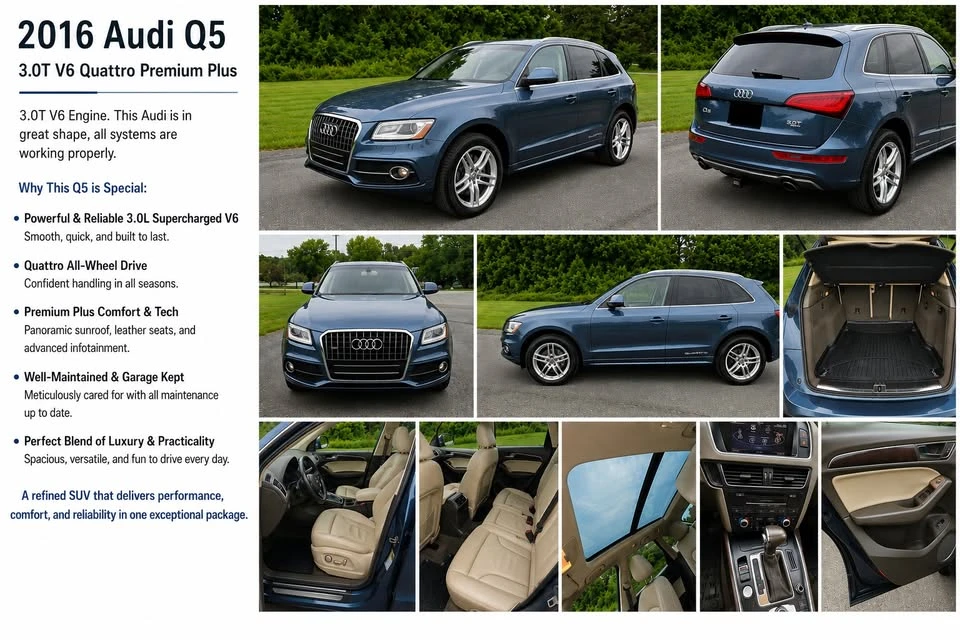 2016 Audi 8R Q5 - Image 11 of 11