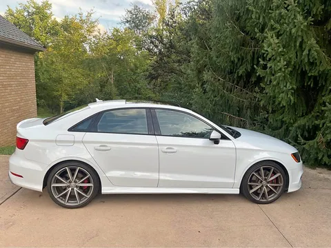 2016 Audi S3 Black Optics pkg. w/ sport seats