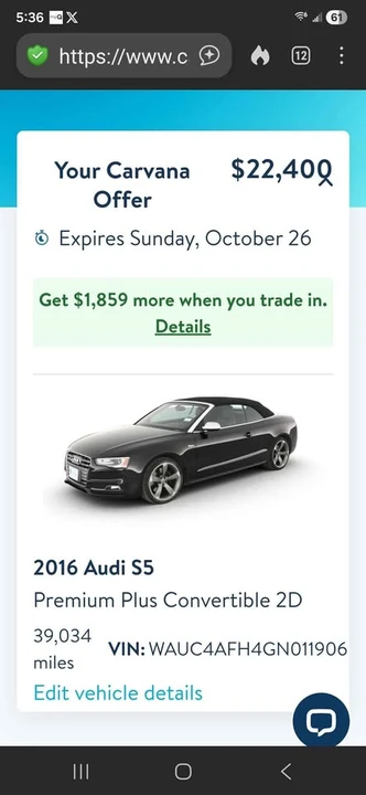 2016 Audi B8 S5 - Image 10 of 10