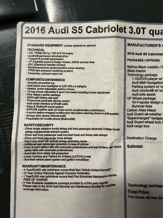 2016 Audi B8 S5 - Image 14 of 17