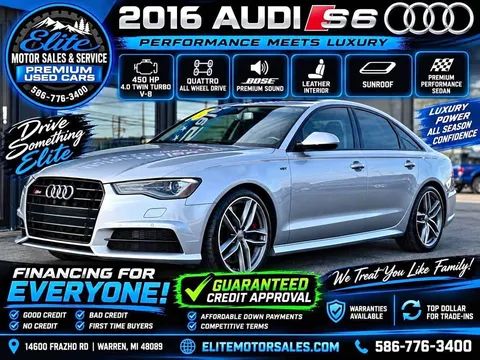 2016 Audi S6 Quattro Prestige Sedan 4D