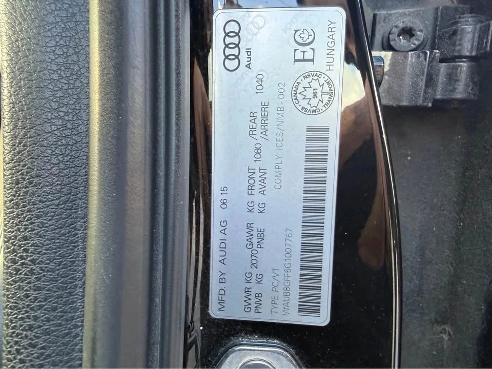 2016 Audi 8V A3 - Image 17 of 18