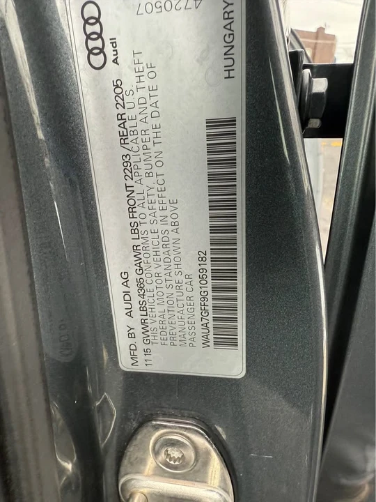 2016 Audi 8V A3 - Image 18 of 18