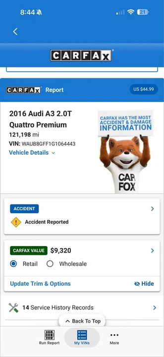 2016 Audi 8V A3 - Image 20 of 20