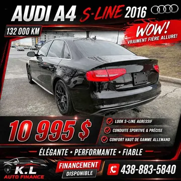 2016 Audi A4 S-line