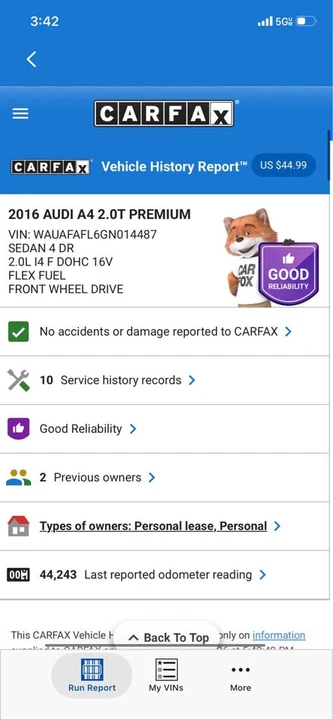 2016 Audi B8 A4 - Image 20 of 20