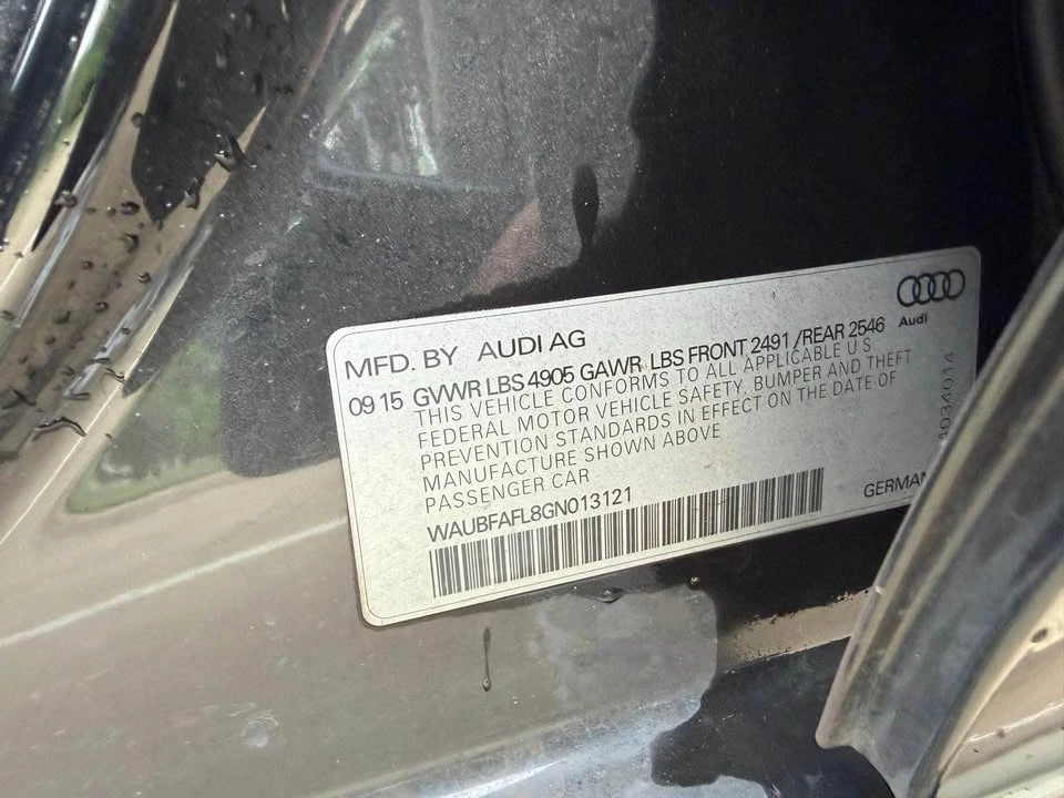 2016 Audi B8 A4 - Image 11 of 14
